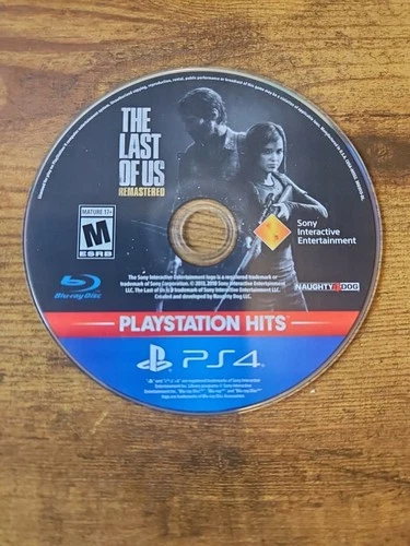 Last of Us Remastered - Greatest Hits Edition - Sony PlayStation 4 Disc Only VG