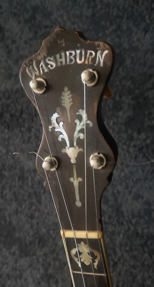 1920s / 30s Washburn Lyon and Healy USA  Tenor Banjo - Image 3 of 4