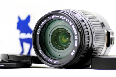 [Presque inutilisé] Objectif zoom Sigma AF 18-250 mm f/3,5-6,3 DC OS HSM... - Photo 1/4