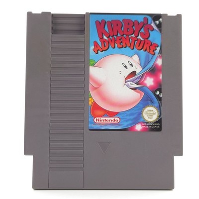 Nintendo NES Spiel: Kirby´s Adventure - Modul und Schutzhülle (PAL-B NOE/FRG)