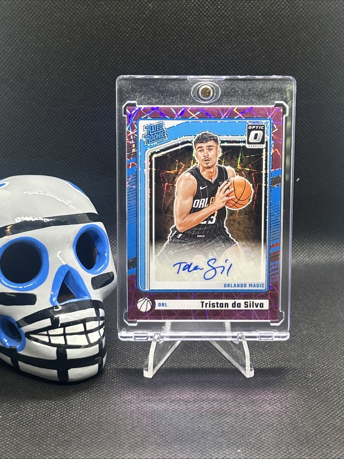 2024-25 Panini Optic - Rated Rookie Signature Tristan da Silva Pink Velocity /79