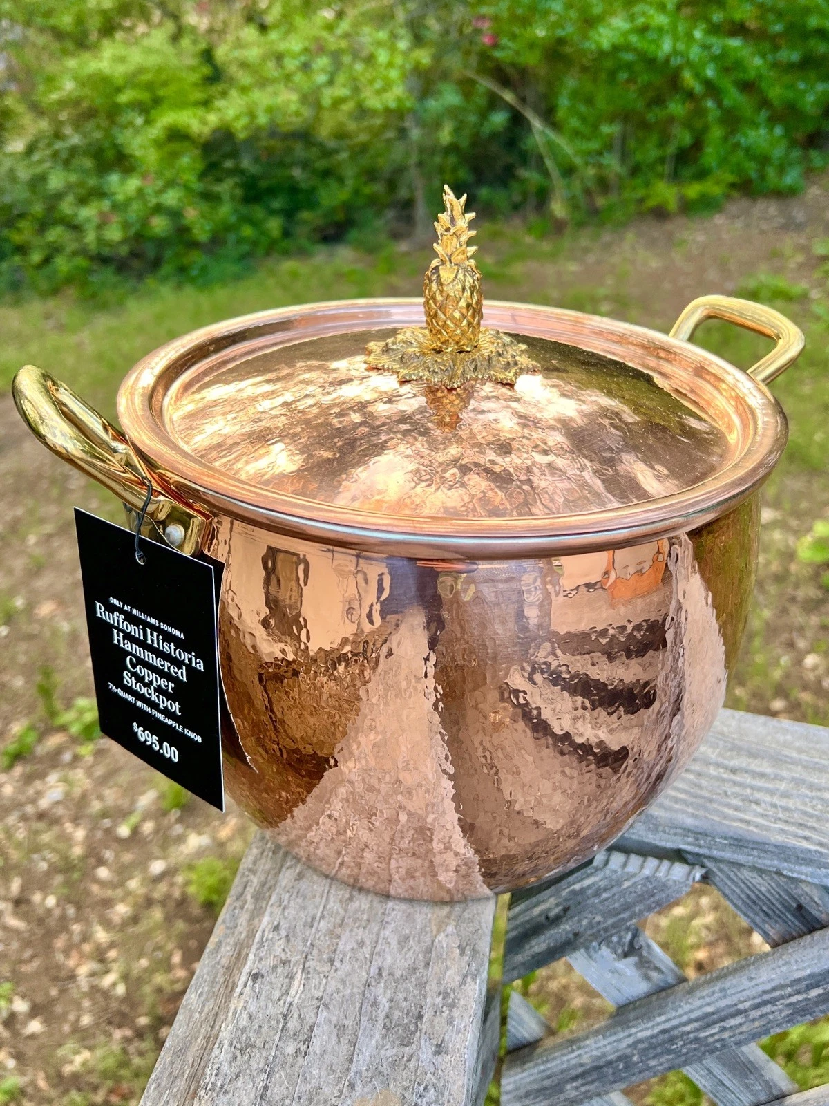 Ruffoni Historia Hammered Copper 7.5 Quart Stockpot Brand New Unused With Tags
Opens in a new window