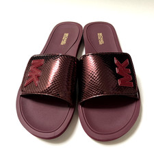 Michael Kors Logo Flat Under Inch Heel Height Sandals for Women