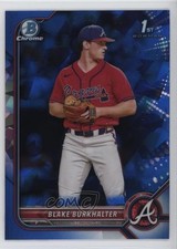 2022 Bowman Chrome Draft Sapphire Edition Blake Burkhalter #BDC-10 0c9g
