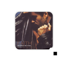 Magnet George Michael Faith Pochette Album 5x5 cm Aimant Frigo Pop 80s Collectio