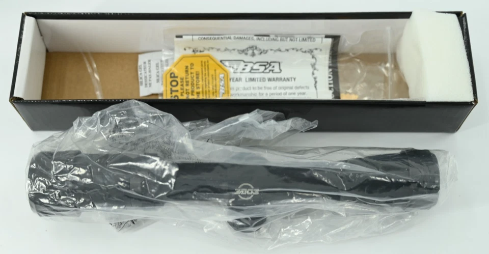 Mira para pistola retícula dúplex BSA Optics Edge 2-7x28 mm negro mate - PS27X28 Foto 4 de 4