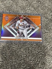 2025 Yadier Molina Topps Transcendent #93 Orange /25 Variation Cardinals