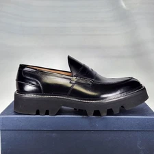 Size 11.5 US (UK 10.5)- Trickers x Todd Snyder James Penny Loafer- Black Leather