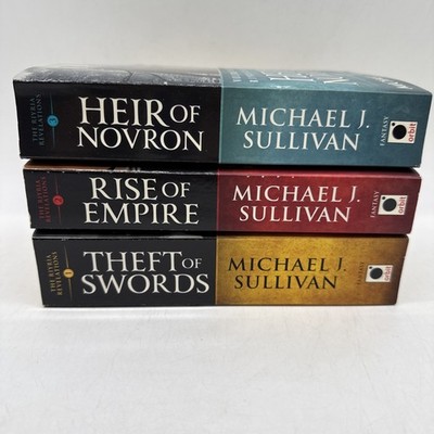 Michael J. Sullivan The Riyria Revelations Trilogy Paperback Lot