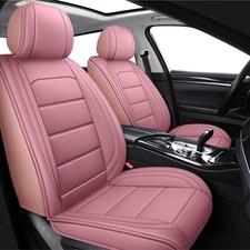 Pu Leather 5 Seats Car Seat Cover Full Set Universal Fit Auto Seat Cushion Cover