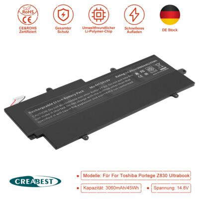 14.8V PA5013U-1BRS Z830 Akku Für Toshiba Portege Z835 Z930 Z935 Ultrabook Serie