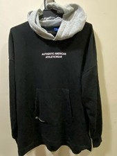 Champion Authentic American AthleticWear Spellout Pullover Hoodie Sweater Large