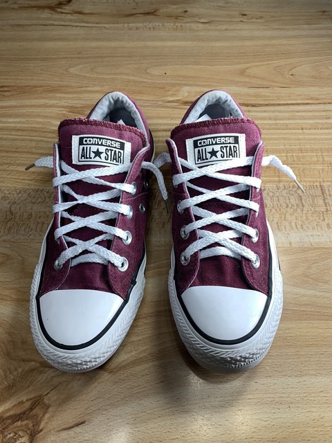 maroon converse size 6