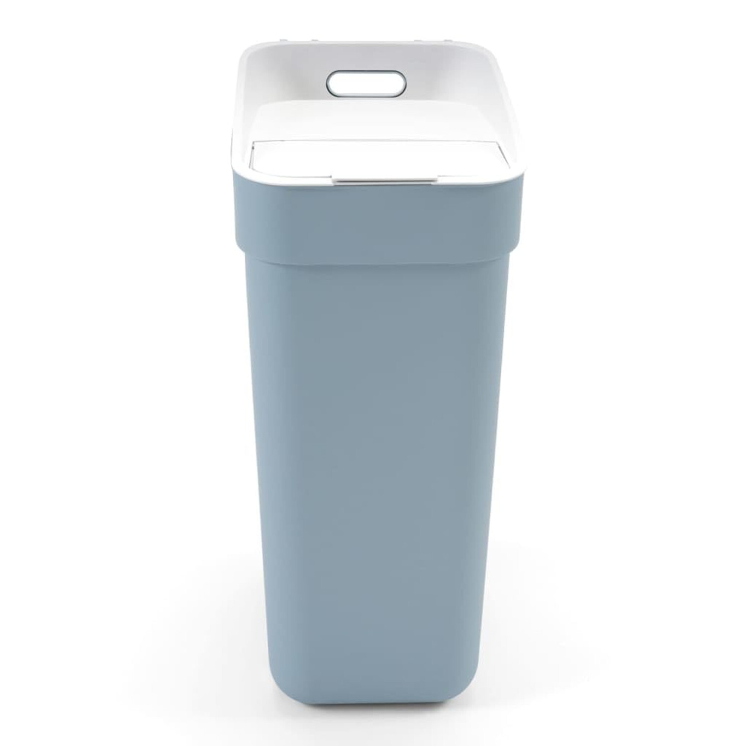 Poubelle recyclage 30L Curver avec support mural et couvercle fixe