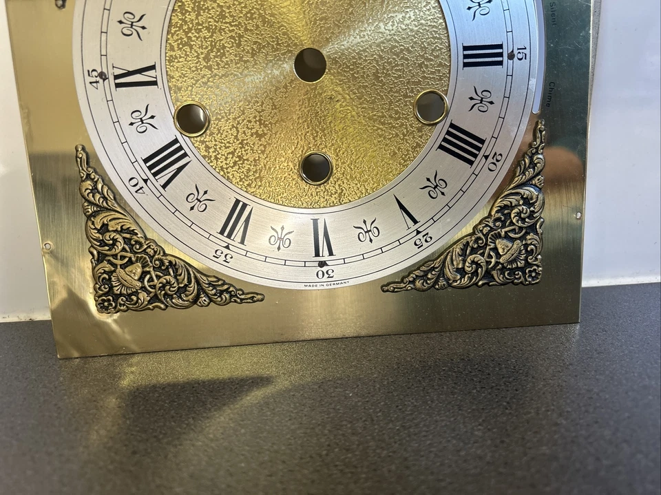 Old Metal Urgos Clock Dial Pan (LL5173) Lot A - Image 4 of 4