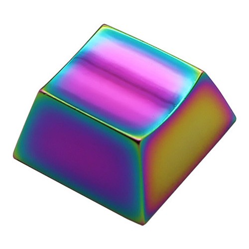 Electroplate Colorful Aluminum Metal Keycap Dazzling Color Keyboard Polishing