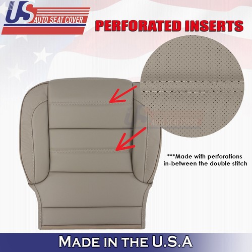 2007 TAHOE Seat Genuine Leather Seat Covers For 2007-2014 Chevy Silverado, Tahoe, Suburban & Avalanche - Light Cashmere/Tan/Black/Gray Options Chevy Leather Seat Covers - Foto 7