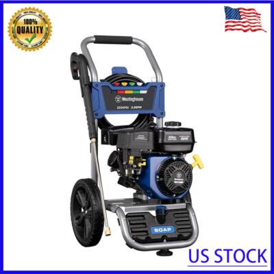 #ad Gas Pressure Washer 3200 PSI and 2.5 Max GPM Cars Fences Driveways Homes Patios $398.19