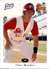 1996 Tucson Toros Best #12 Chris Hatcher Anaheim California CA Baseball Card