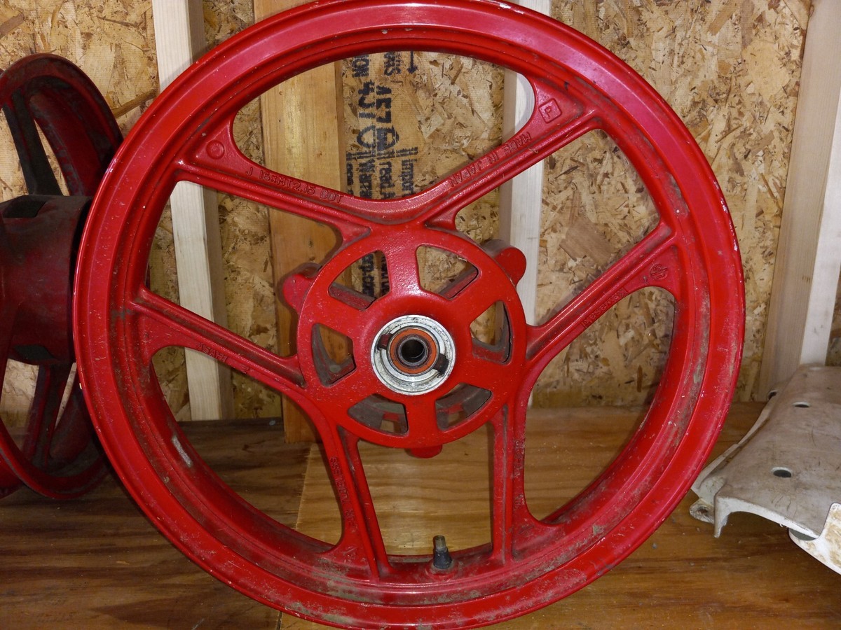 41073-1366-X4 88-07 Kawasaki EX250R Ninja 250R OEM Front Wheel Rim