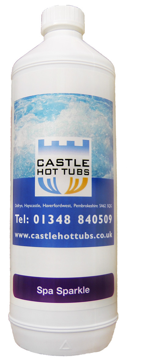 Spa Sparkle Clarifier Hot tubs Spas Clear Water Floc Swim Spas Castlehottubs 1lt