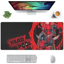 Deadpool Custom Rectangle Mousepad Deskmat Daily Drive Gaming or Work