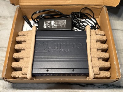 Juniper Networks SRX100 8-Port Firewall Security Services Gateway + Power Supply