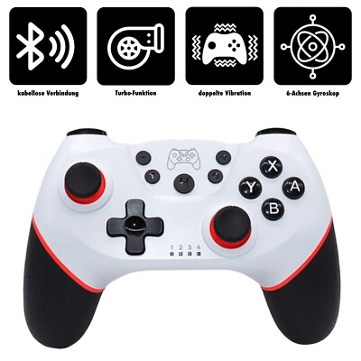 Wireless Pro CONTROLLER GAMEPAD + Ladekabel für Nintendo Switch 1 | 2 (NEU)   