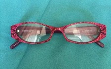 Corinne McCormack Claire Oval Readers Purple/ Pink Frame Maginified 2.50 Lenses
