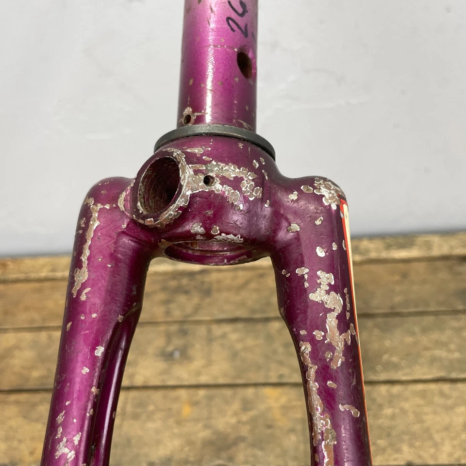 Vintage Schwinn Cruiser Fork Locking Lock Purple 26 Lightweight Superior World - Image 3 of 4