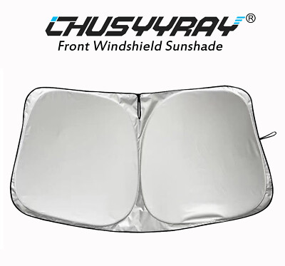 For Ford F250 Foldable Car Windshield Sun Shade Shield Cover Visor UV Heat Block