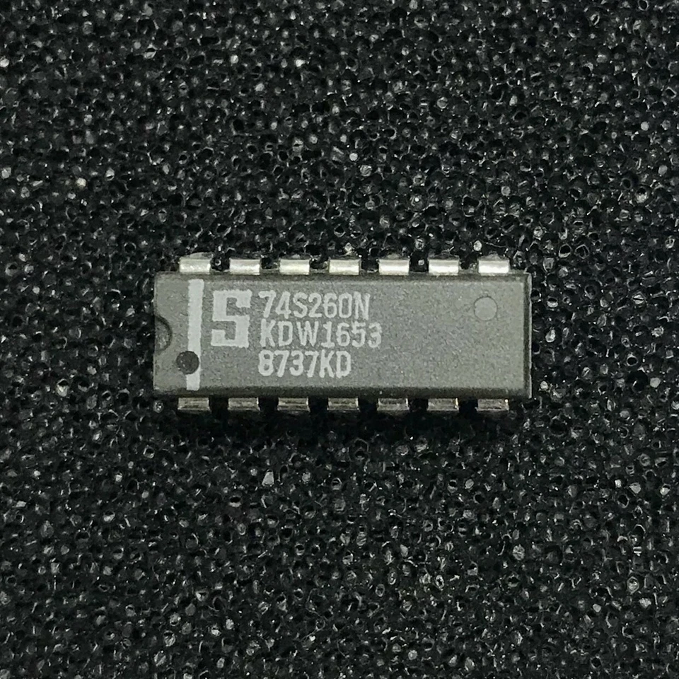 (PKG of 5) 74S260N Dual 5-Input Positive-NOR Gates, PDIP-14, Signetics - Image 2 of 3