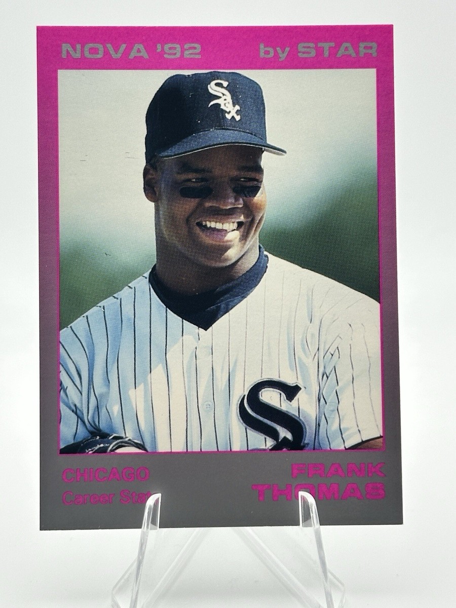 RARE 1992 STAR NOVA FRANK THOMAS SET + COA | eBay