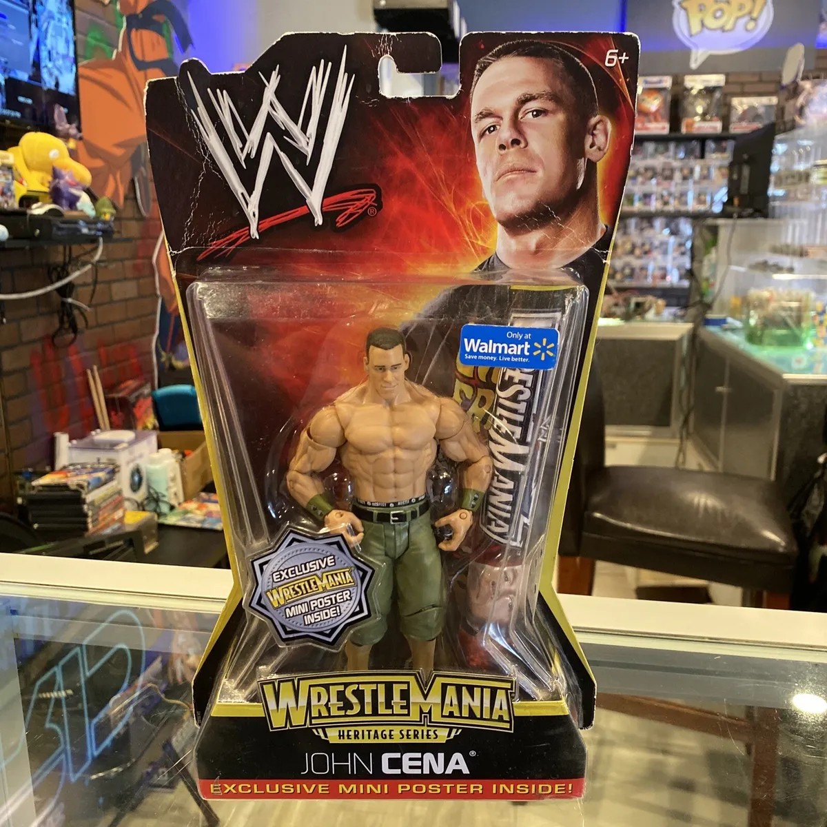 Mattel WWE John Cena Wrestlemania Heritage Series Action Figure