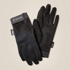 ARIAT INSULATED TEK GRIP GLOVES BLACK SIZE 6