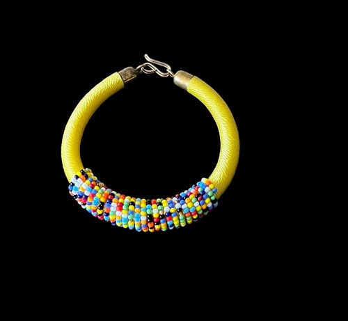 Exquisite Ethnic Handmade Bracelet with Beads/Tribal Bracelet/Gift For Her - Picture 2 of 7