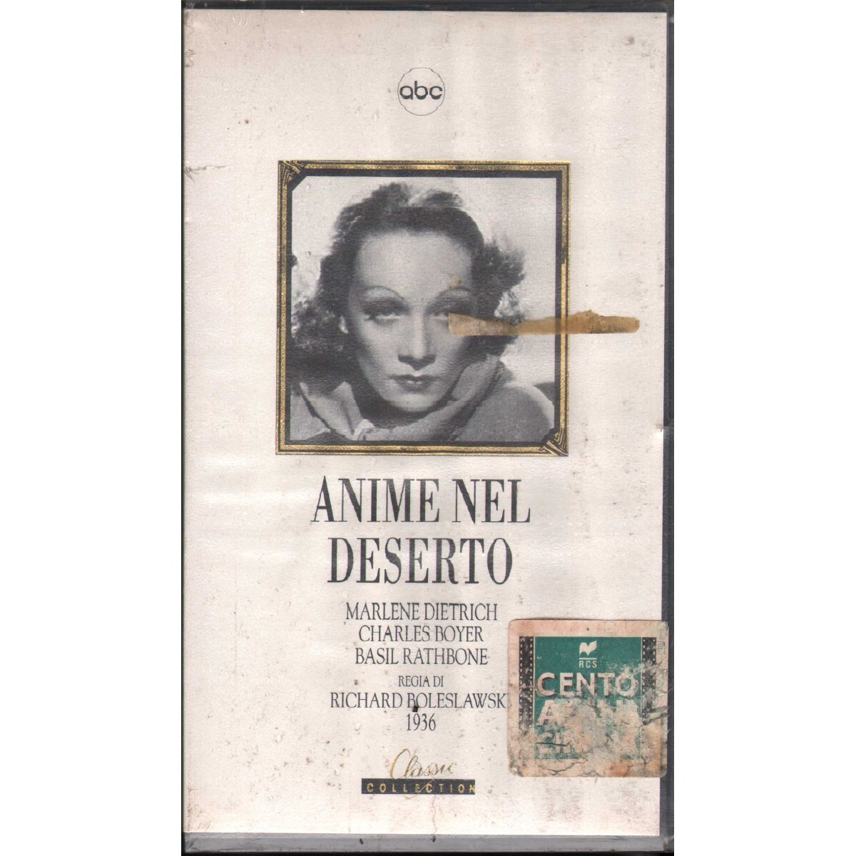 Anime In The Desert VHS Richard Boleslawski Univideo - VABSPBF21386 Sealed