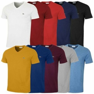tee shirt lacoste col v