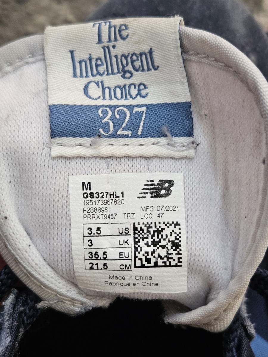 Womans New Balance 327 The Intelligent Choice 327 Trainers UK 3 | eBay