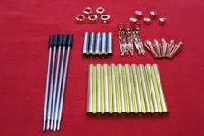 5 STREAMLINE copper / rose gold colour pen kits wood turning pen making kit