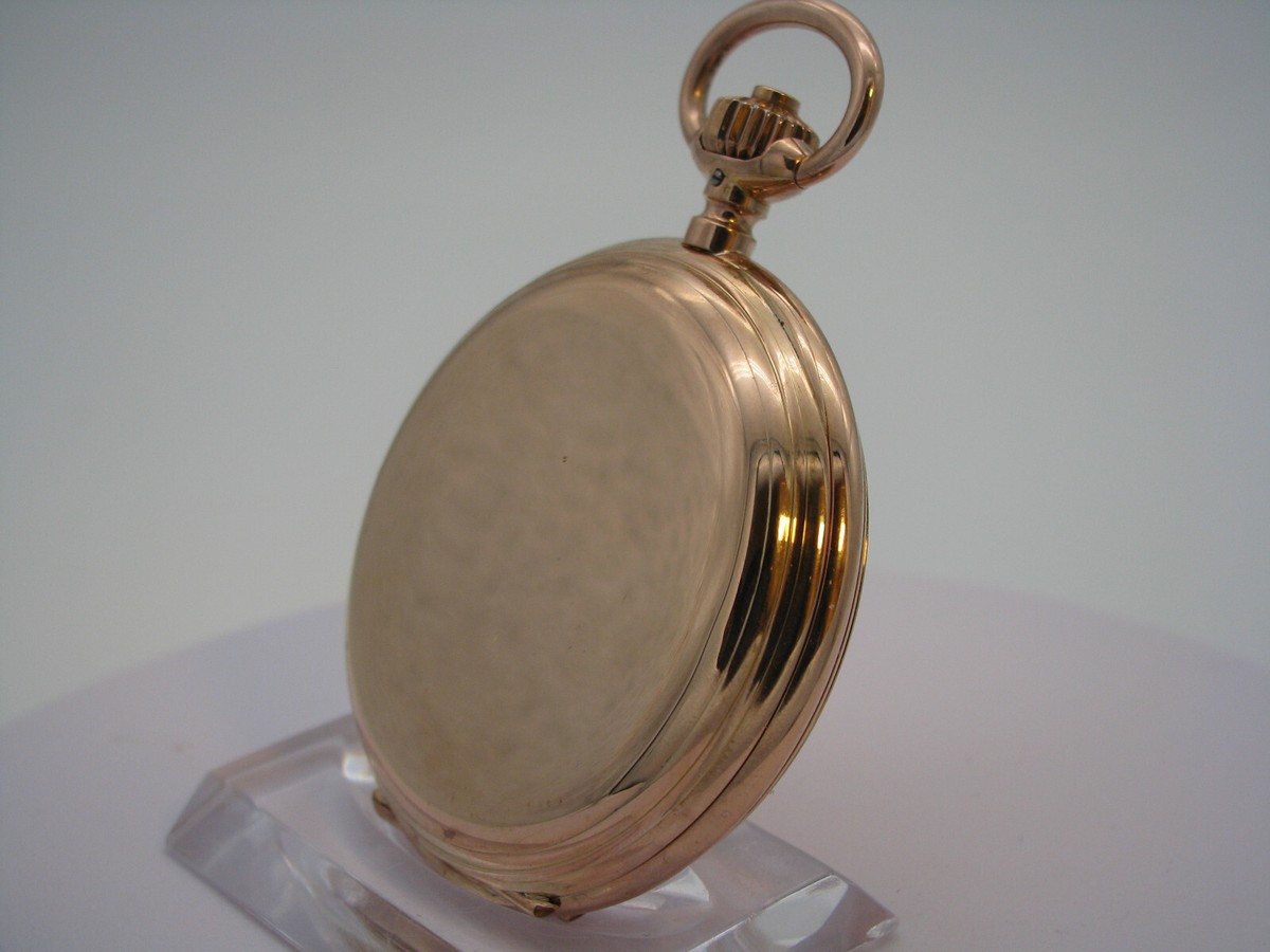 Pocket Watch Union GlashÃ¼tte Gold Rare 1900 Glashutte UhrenFabrik
