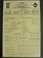 Revue technique Volkswagen 1600