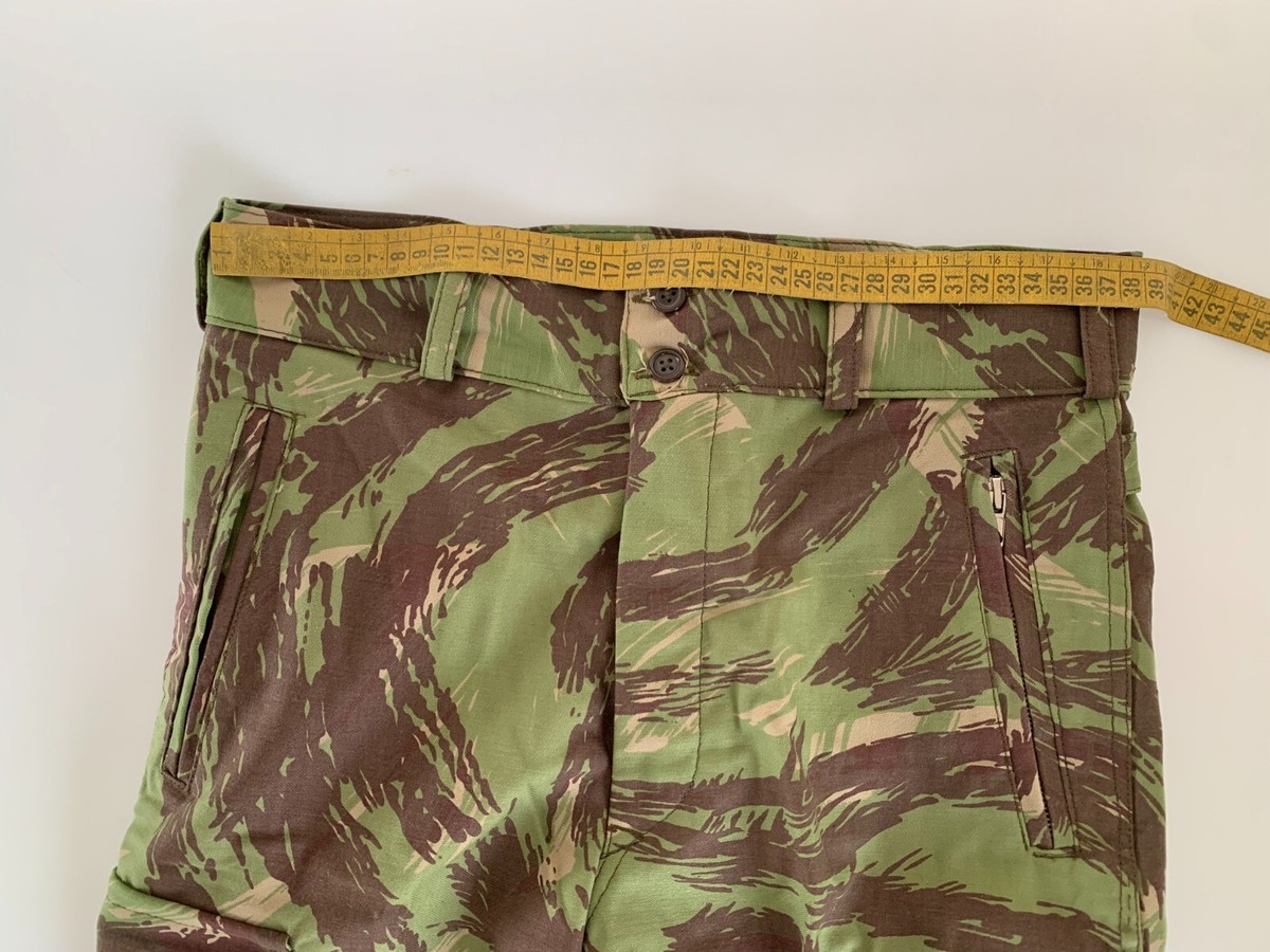 VTG Old Portuguese Lizard Pants Trousers OGFE Comando Parachutist