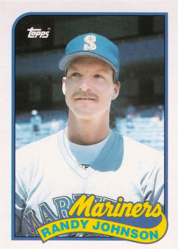 1989 - Topps - Traded - Card #57T - Randy Johnson - Seattle Mariners