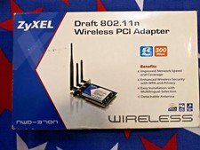 ZyXEL Draft 802.11n Wireless PCI Adapter IEEE 802.11n, Client IEEE 802.11b/g