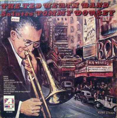 The Ted Heath Band Salutes Tommy Dorsey London Records Vinyl LP