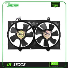 Radiator Condenser Cooling Fan Assembly For 1993 1994 1995-1997 Nissan Altima