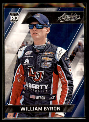 #ad 2017 Panini Absolute Racing NASCAR Base Set #54 William Byron RC Quantity $5.49