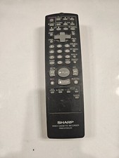 SHARP RRMCG1236AJSA - TV / VCR Video Cassette Recorder remote control
