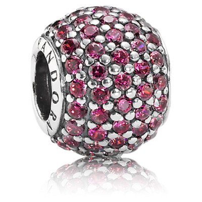Pandora Red Pavé Charm 791051CZR